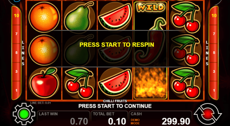 Chilli Fruits (Casino Technology)