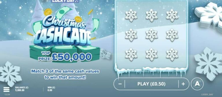 Christmas Cashcade
