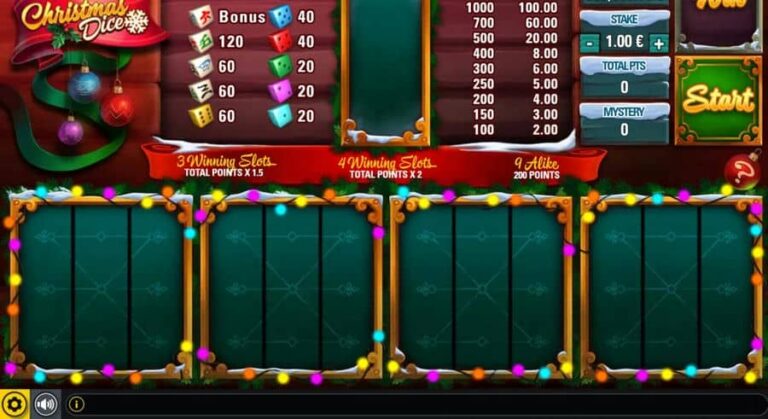 Christmas Dice