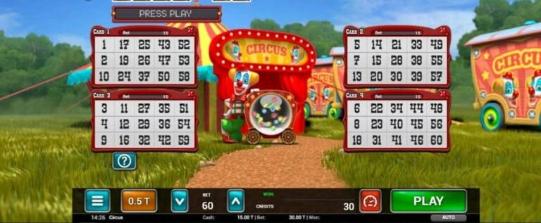 Circus Bingo