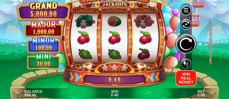 Circus Jugglers Jackpots