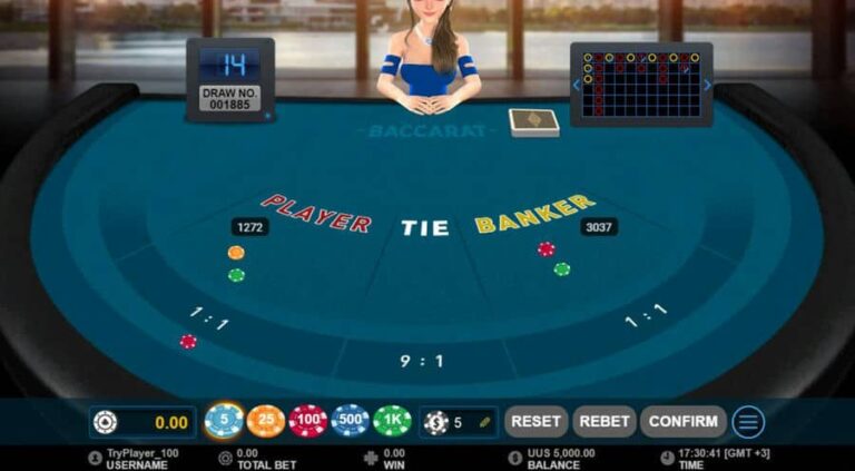 Classic Baccarat (GamePlay)