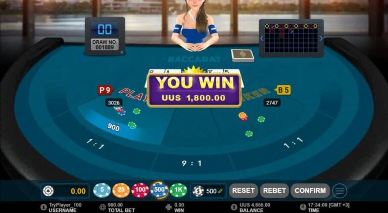 Classic Baccarat (GamePlay)