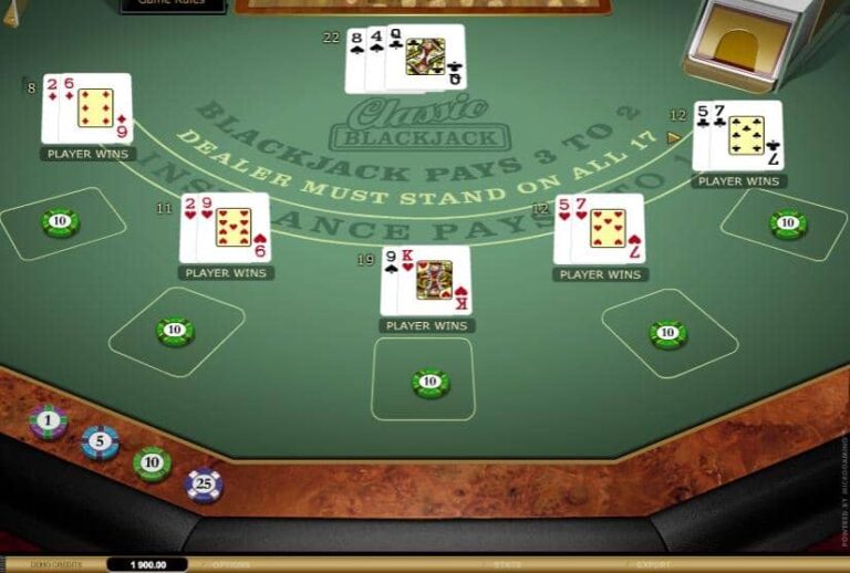 Classic Blackjack MH Gold