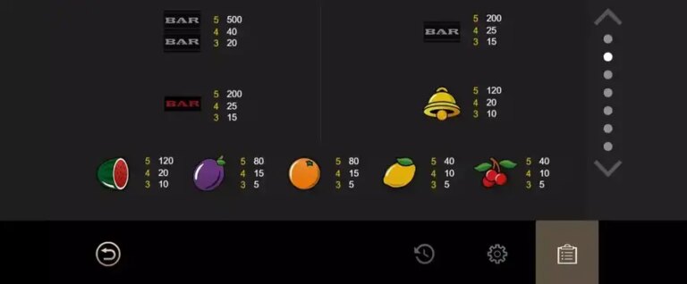 Classic Fruit Machine