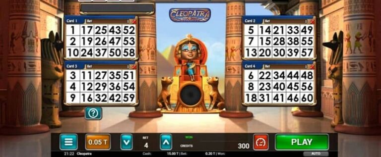 Cleopatra Bingo