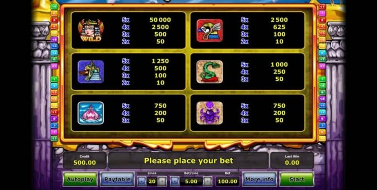 Cleopatra Queen of Slots (Mazooma)