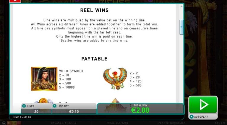 Cleopatras Riches