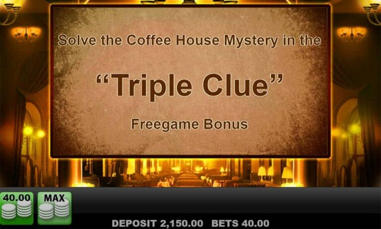 Coffee House Mystery