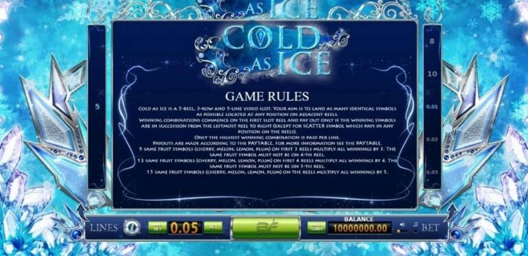 Cold As Ice