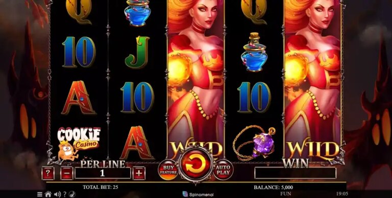 Cookie Casino Queen of Fire