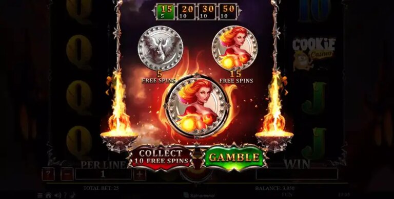 Cookie Casino Queen of Fire
