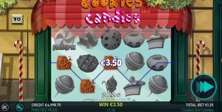 Cookies and candies
