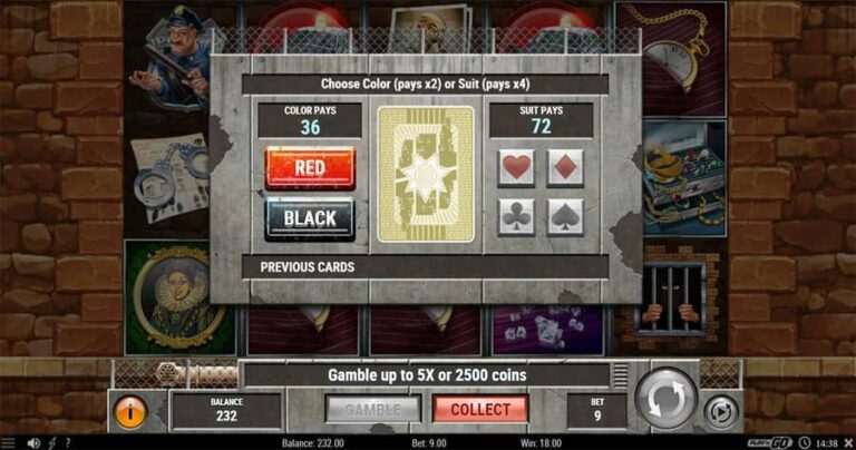 Cops ‘N’ Robbers 2018 (Play’n Go)
