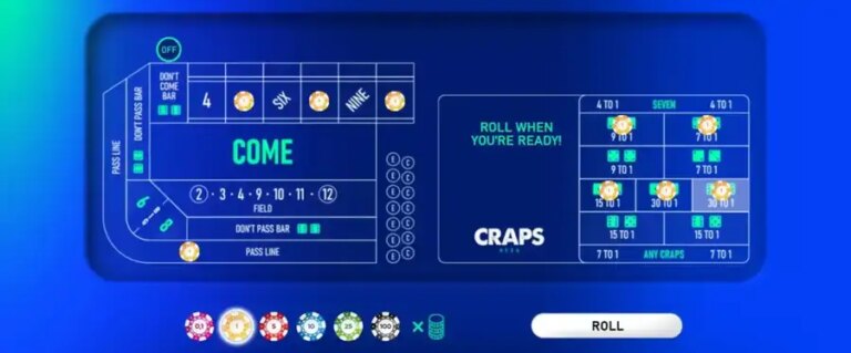 Craps Hexa