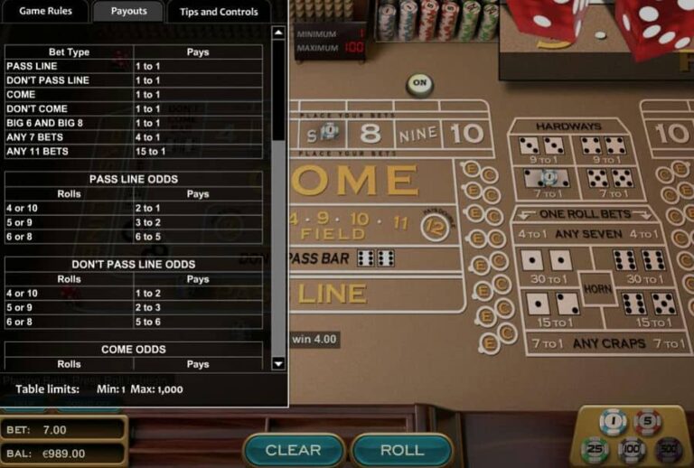 Craps (Nucleus Gaming)