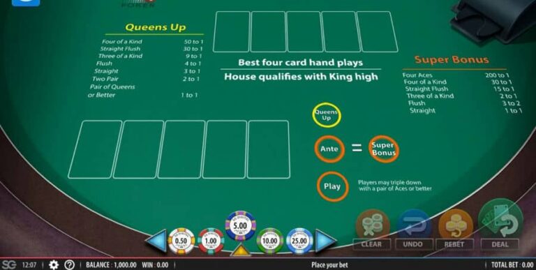 Crazy 4 Poker (Shuffle Master)