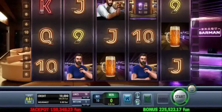 Crazy Barman