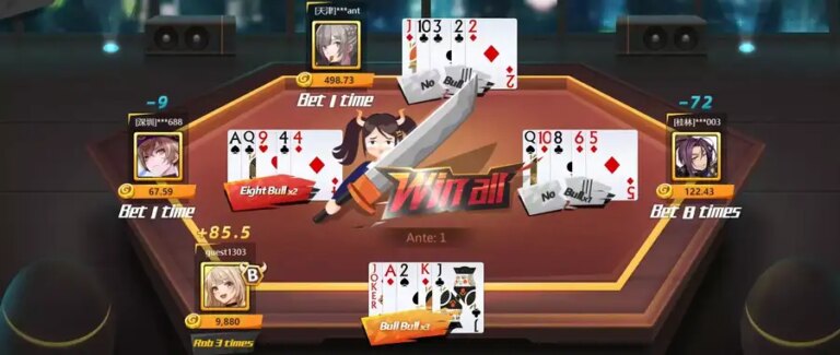 Crazy Six Cards Bull KX