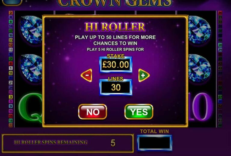 Crown Gems Hi Roller