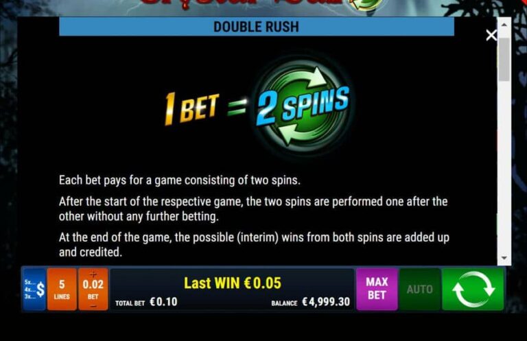 Crystal Ball Double Rush