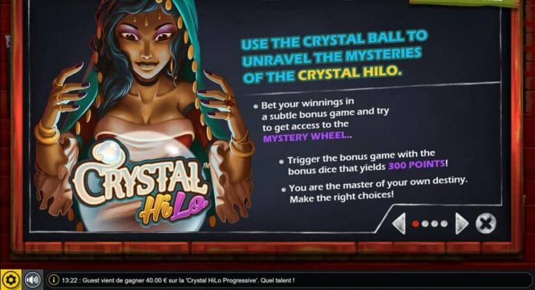 Crystal Hi Lo