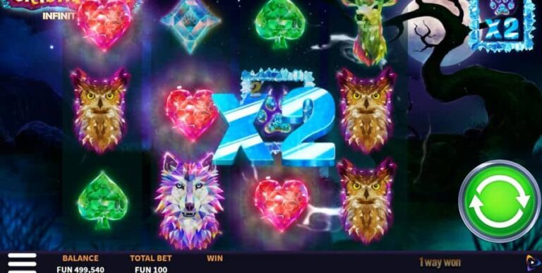Crystal Wolf Infinity Reels