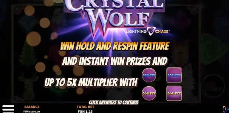 Crystal Wolf Lightning Chase