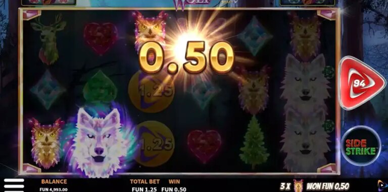 Crystal Wolf Lightning Chase