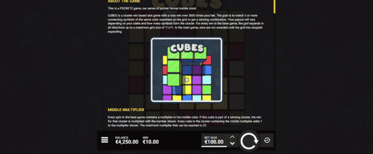 Cubes