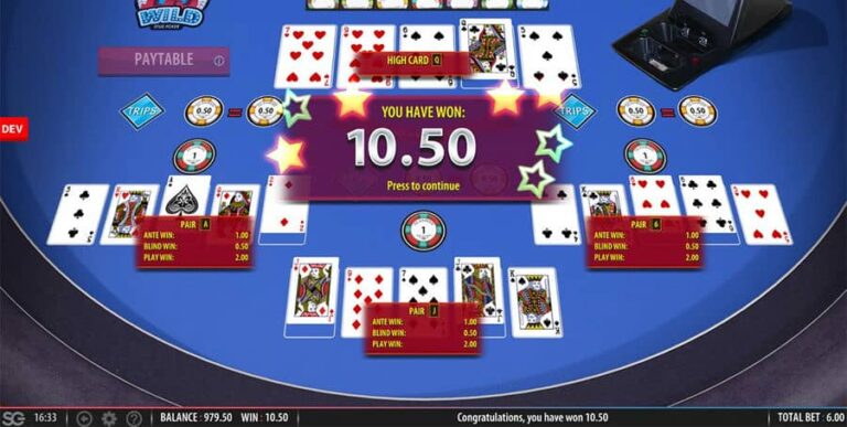DJ Wild Stud Poker