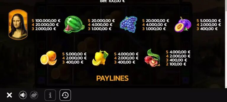 Da Vinci’s Fruits