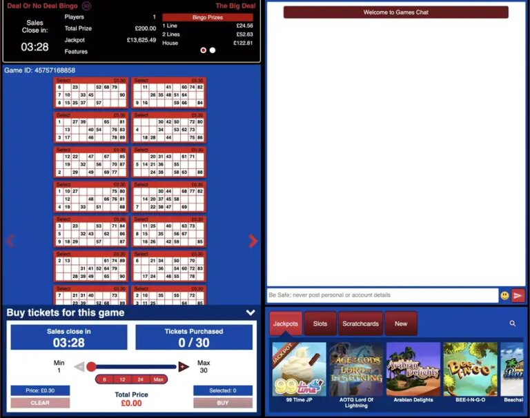 Deal or No Deal: Bingo