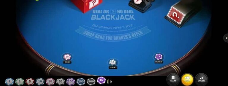 Deal Or No Deal Blackjack