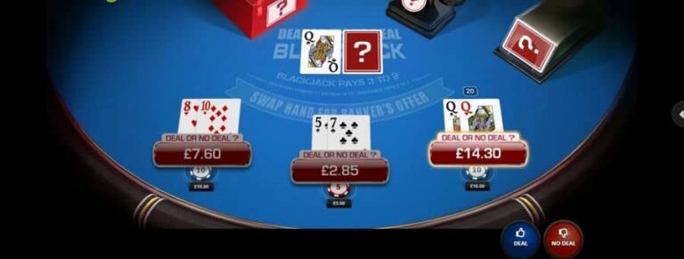 Deal Or No Deal Blackjack