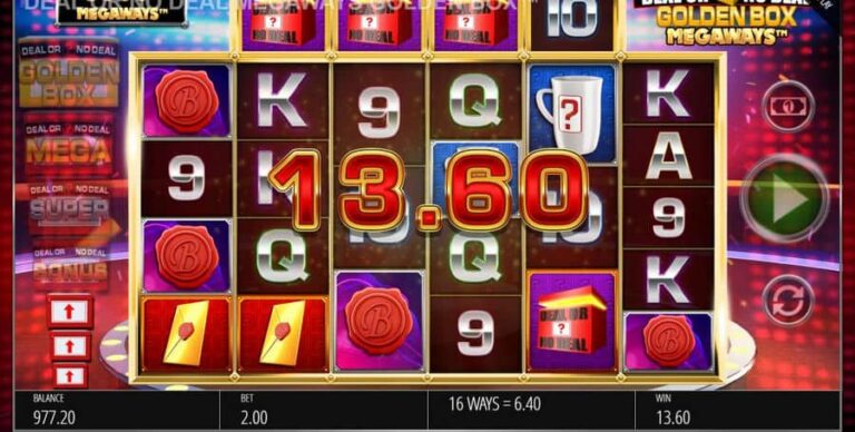 Deal or No Deal Megaways The Golden Box