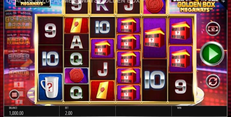 Deal or No Deal Megaways The Golden Box
