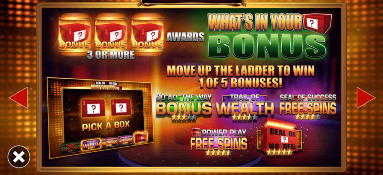 Deal or No Deal: What’s In Your Box