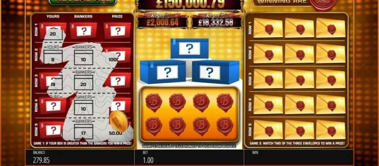 Deal or No Deal: What’s in Your Box Scratchcard