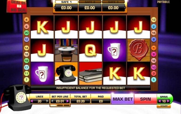 Deal or no Deal: The Banker’s Riches