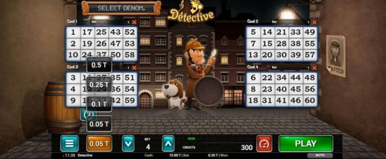 Detective Bingo