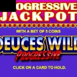 Deuces Wild Progressive Poker
