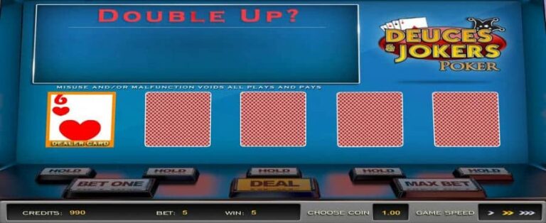 Deuces & Jokers Poker (Nucleus Gaming)