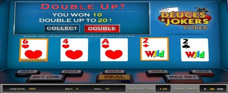 Deuces & Jokers Poker (Nucleus Gaming)