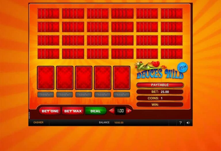 Deuces Wild 25 Hands (GVG)