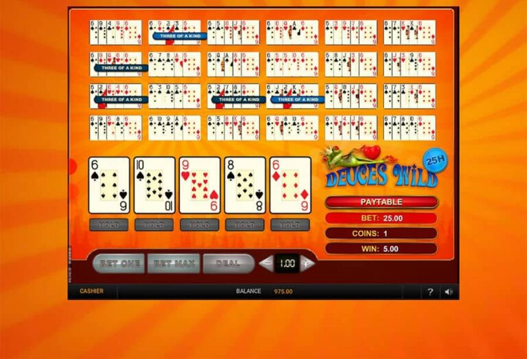 Deuces Wild 25 Hands (GVG)