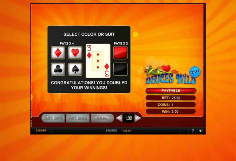 Deuces Wild 25 Hands (GVG)