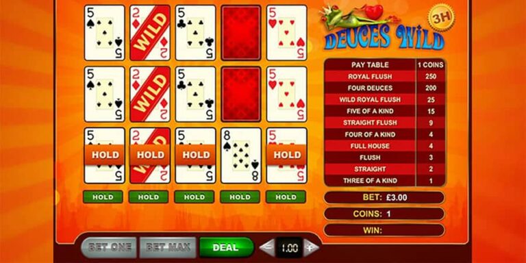 Deuces Wild 3 Hands (GVG)
