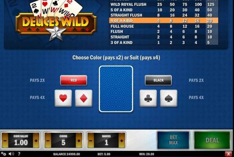 Deuces Wild MH (Play’n Go)