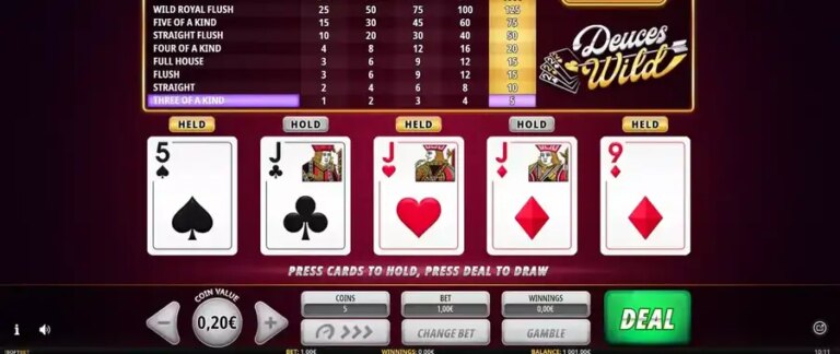 Deuces Wild (iSoftbet)